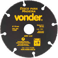 DISCO PARA MADEIRA 110M VONDER